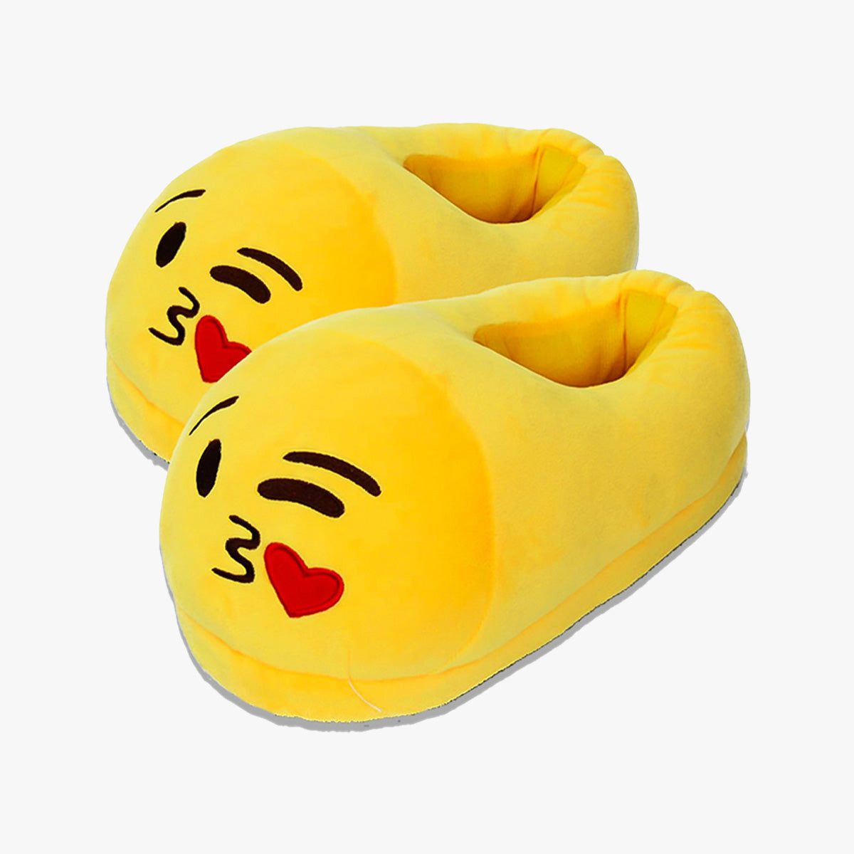 Kids Kiss Emoji Slippers Warm & Comfortable