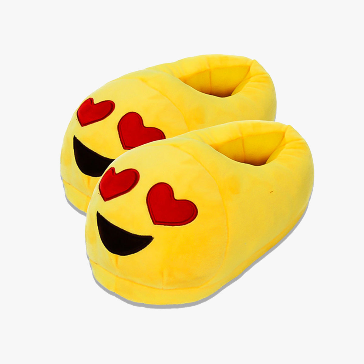 Love Heart Eyes Emoji Slippers Warm & Comfortable