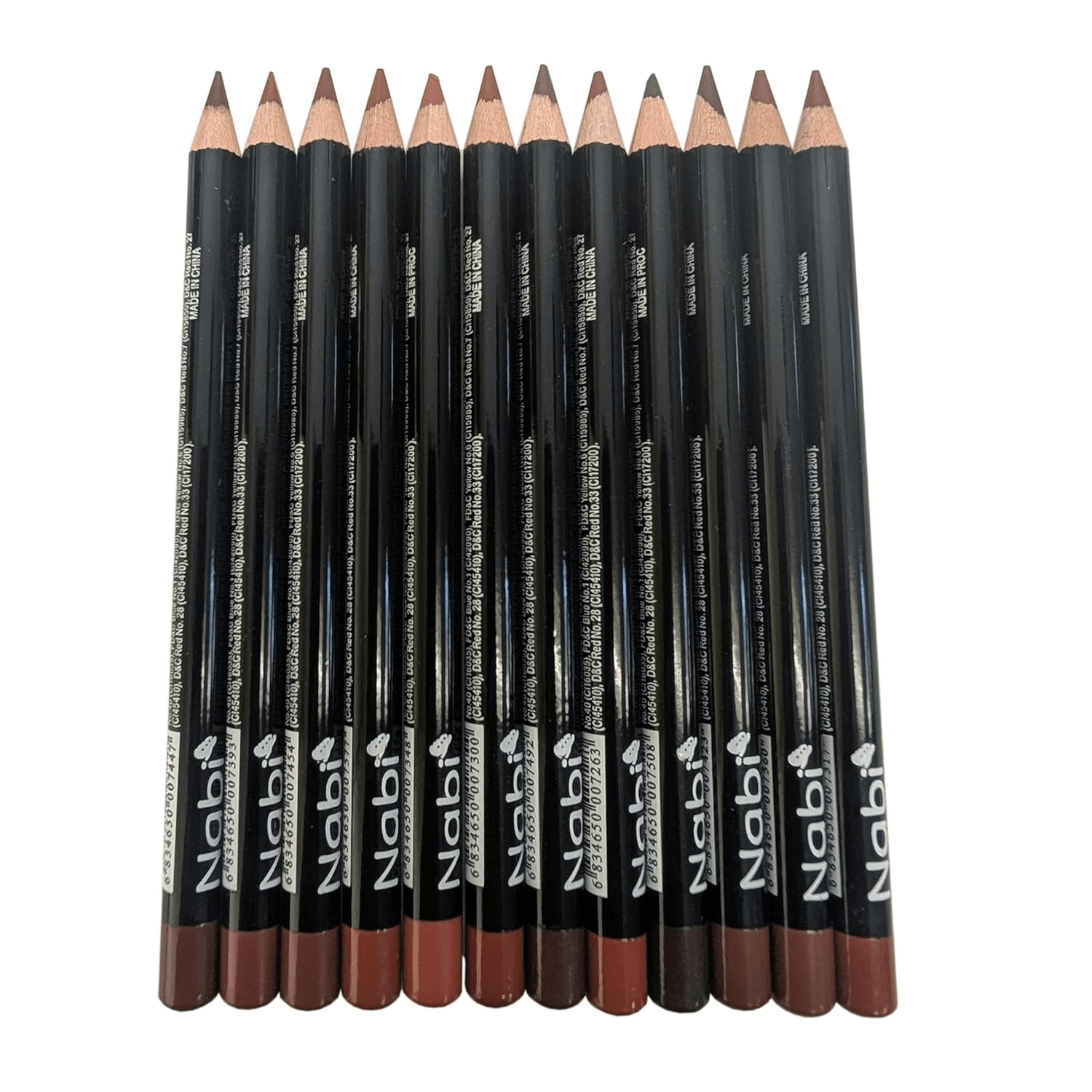 54 pcs Nabi Lip Liner Pencils